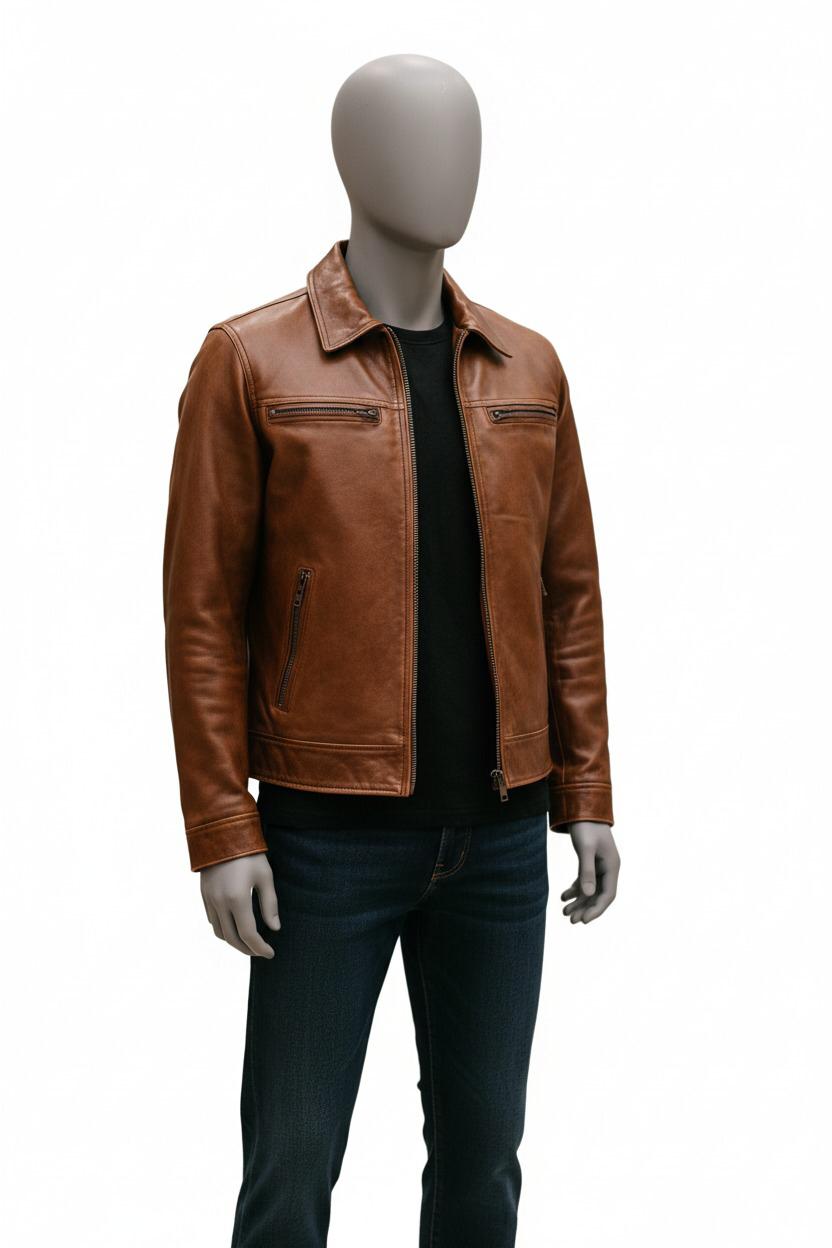 The Urban Classic Leather Jacket - Image 2