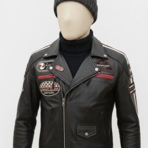 The Speed Track Racer Leather Jacket